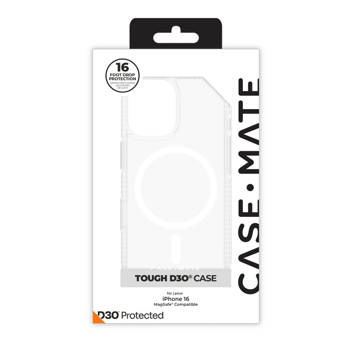 Case-Mate Tough D30 MagSafe Case for Apple iPhone 16