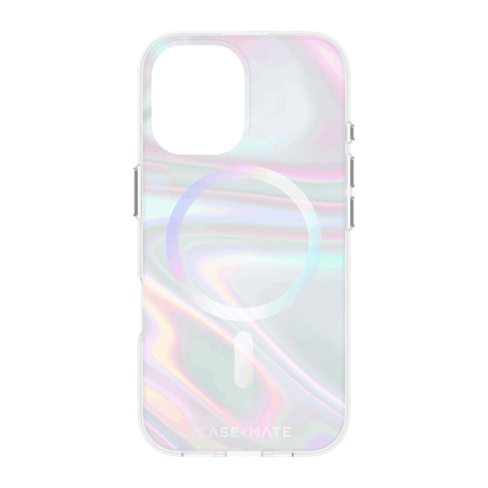 Case-Mate Soap Bubble MagSafe Case for Apple iPhone 16 Multi-Color