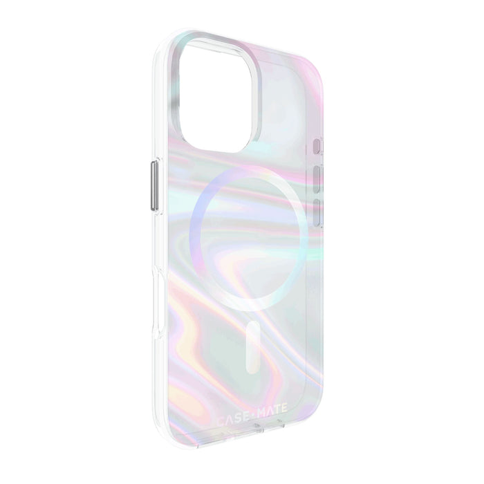 Case-Mate Soap Bubble MagSafe Case for Apple iPhone 16 Multi-Color