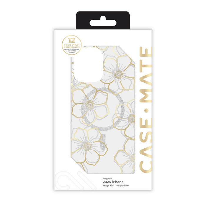 Case-Mate Floral Gems MagSafe Case for Apple iPhone 16