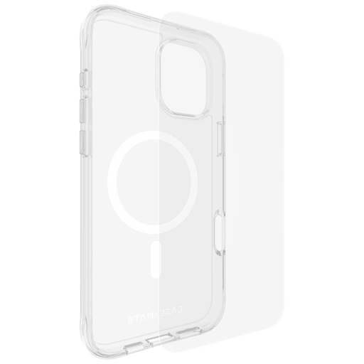 Case-Mate Protection Pack Tough MagSafe Case and Glass Screen Protector for Apple iPhone 16 Plus