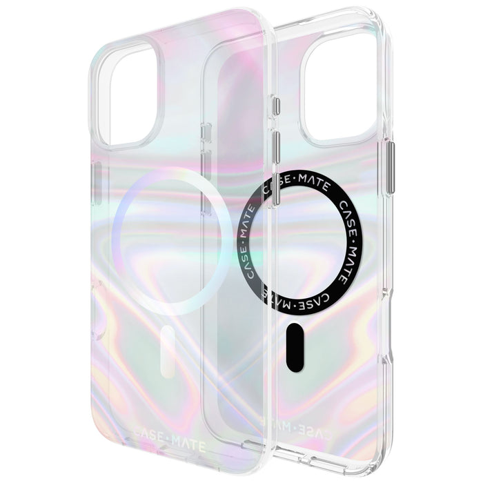 Case-Mate Soap Bubble MagSafe Case for Apple iPhone 16 Plus Multi-Color