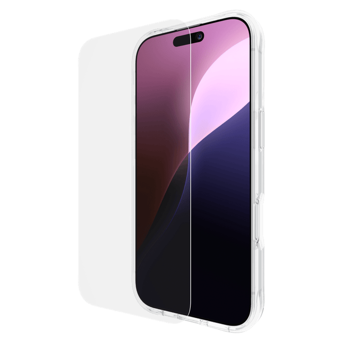 Case-Mate Protection Pack Tough Case and Glass Screen Protector for Apple iPhone 16 Pro