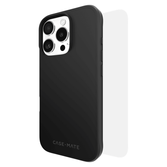 Case-Mate Protection Pack Tough Case and Glass Screen Protector for Apple iPhone 16 Pro