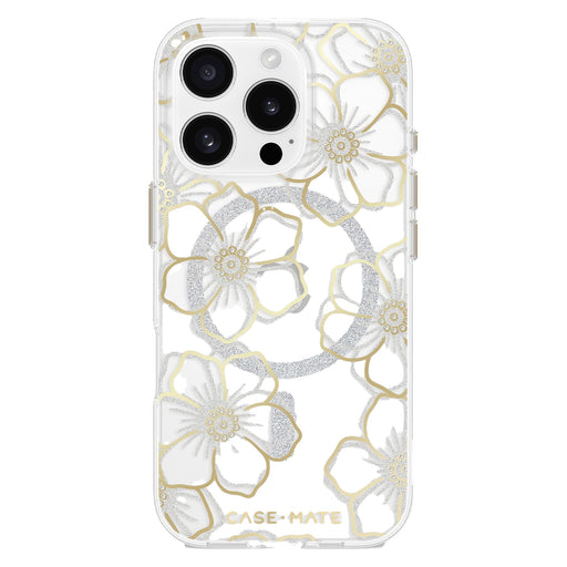 Case-Mate Floral Gems MagSafe Case for Apple iPhone 16 Pro