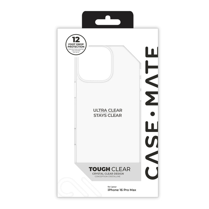 Case-Mate Tough Case for Apple iPhone 16 Pro Max Clear