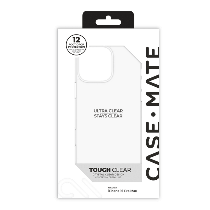Case-Mate Tough Case for Apple iPhone 16 Pro Max Clear