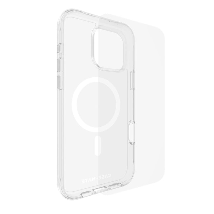 Case-Mate Protection Pack Tough Case and Glass Screen Protector for Apple iPhone 16 Pro Max