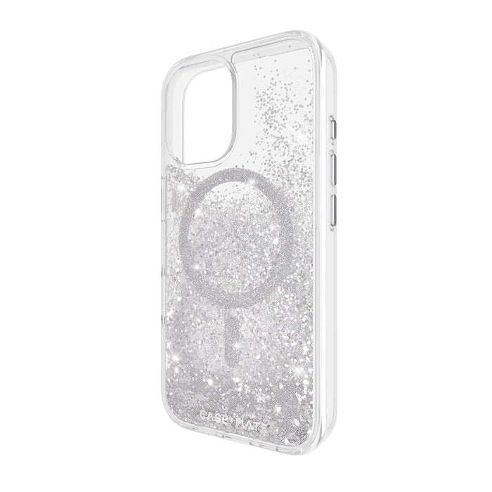 Case-Mate Waterfall Case for Apple iPhone 16 Silver