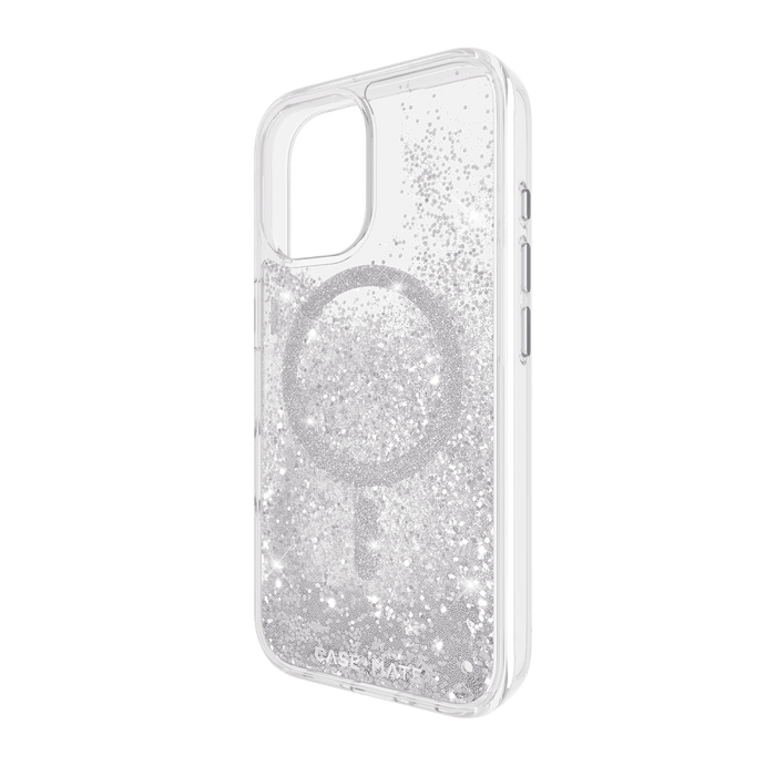 Case-Mate Waterfall Case for Apple iPhone 16 Silver
