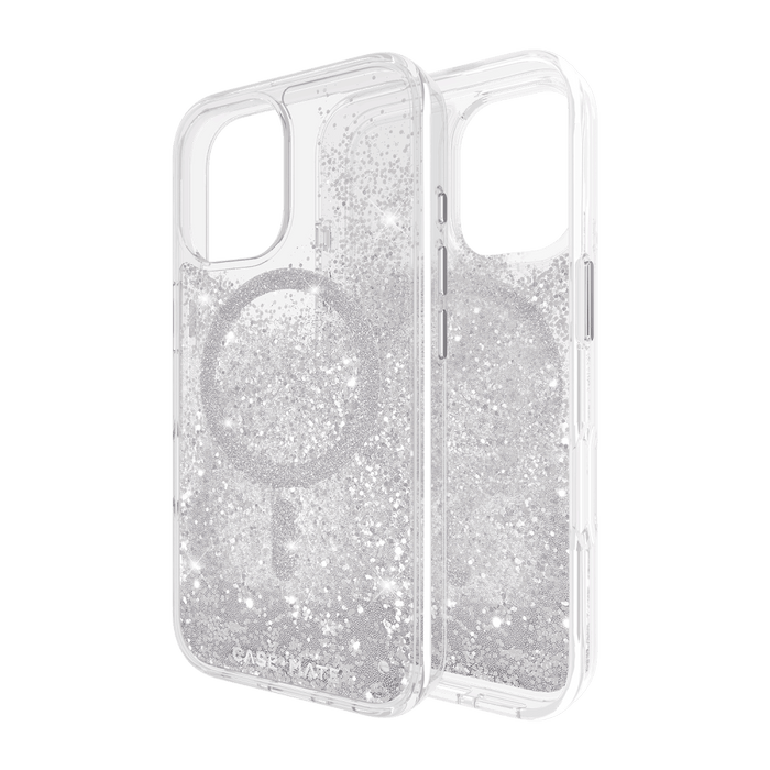 Case-Mate Waterfall Case for Apple iPhone 16 Silver