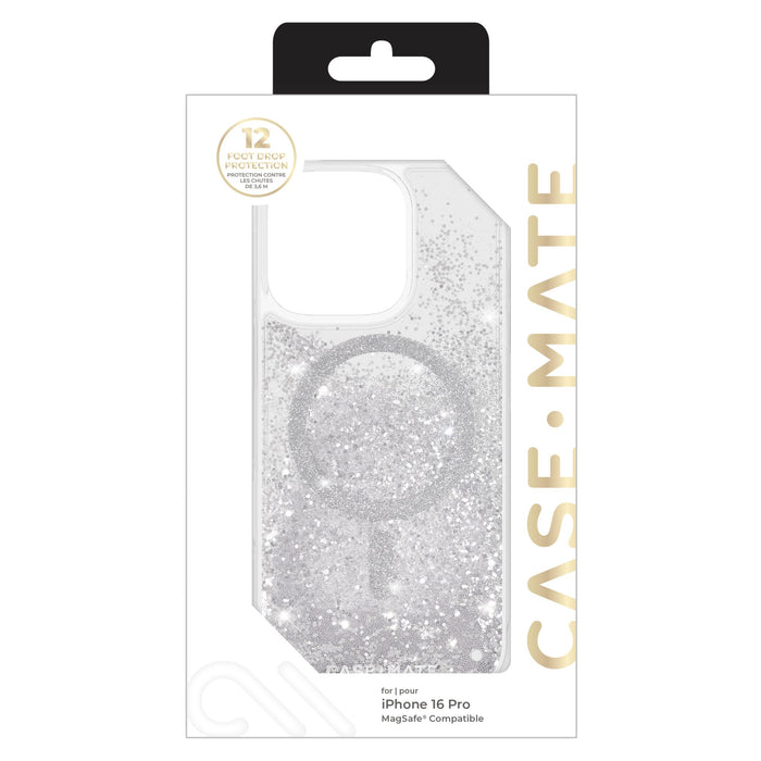 Case-Mate Waterfall Case for Apple iPhone 16 Pro Silver