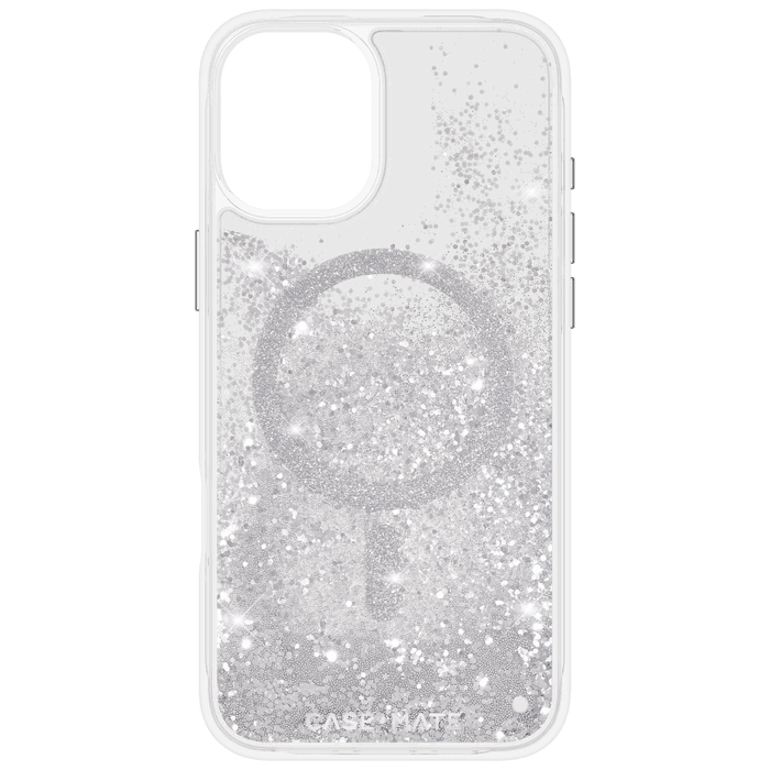 Case-Mate Waterfall Case for Apple iPhone 16 Plus Silver