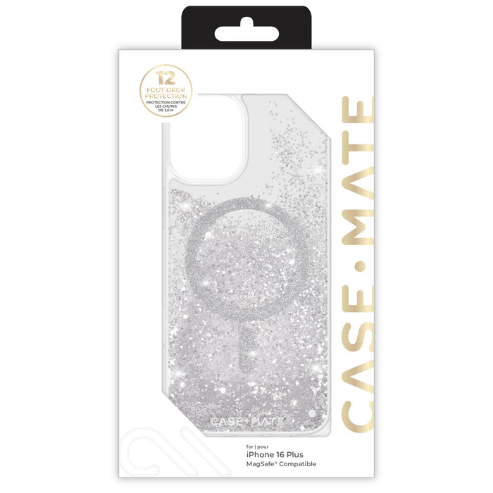 Case-Mate Waterfall Case for Apple iPhone 16 Plus Silver