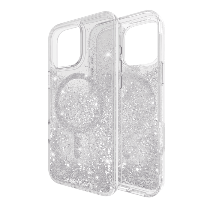 Case-Mate Waterfall Case for Apple iPhone 16 Pro Max Silver