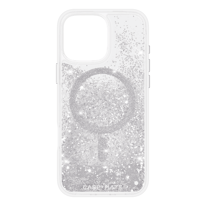 Case-Mate Waterfall Case for Apple iPhone 16 Pro Max Silver