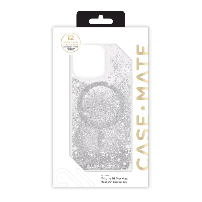 Case-Mate Waterfall Case for Apple iPhone 16 Pro Max Silver