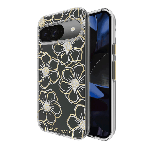 Case-Mate Floral Gems Case for Google Pixel 9 / Pixel 9 Pro / Pixel 10 / Pixel 10 Pro