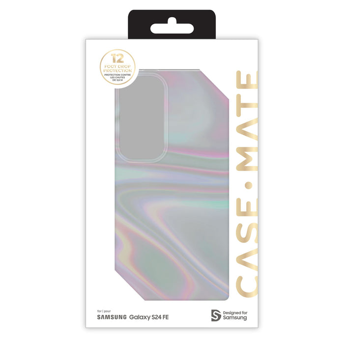 Case-Mate Soap Bubble Case for Samsung Galaxy S24 FE Multi-Color