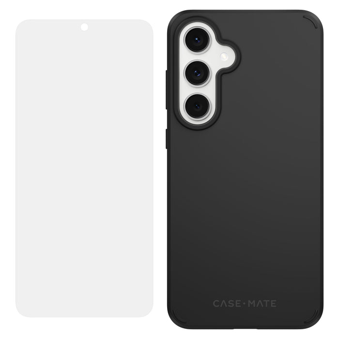 Case-Mate Protection Pack Tough Case and Glass Screen Protector for Samsung Galaxy S24 FE