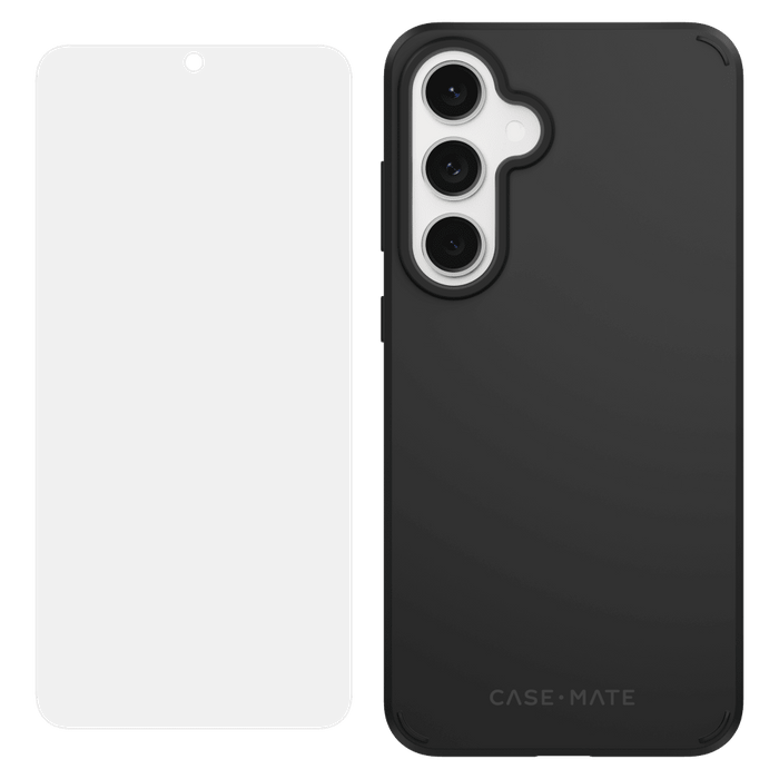 Case-Mate Protection Pack Tough Case and Glass Screen Protector for Samsung Galaxy S24 FE