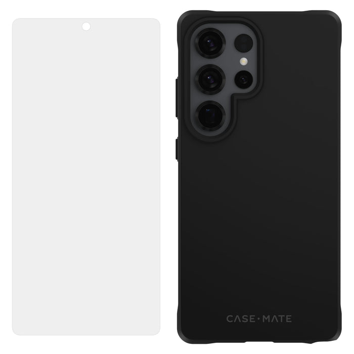 Case-Mate Protection Pack Tough Case and FlexiShield Screen Protector for Samsung Galaxy S25 Ultra