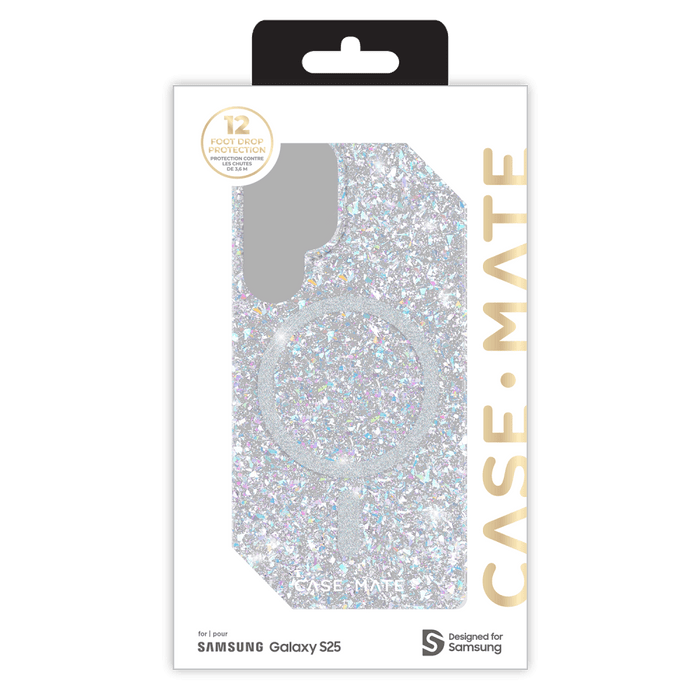 Case-Mate Twinkle Case with Magnet for Samsung Galaxy S25 Multi-Color