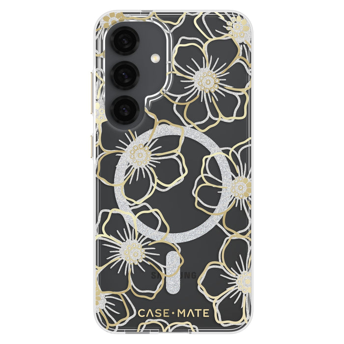 Case-Mate Floral Gems Case with Magnet for Samsung Galaxy S25