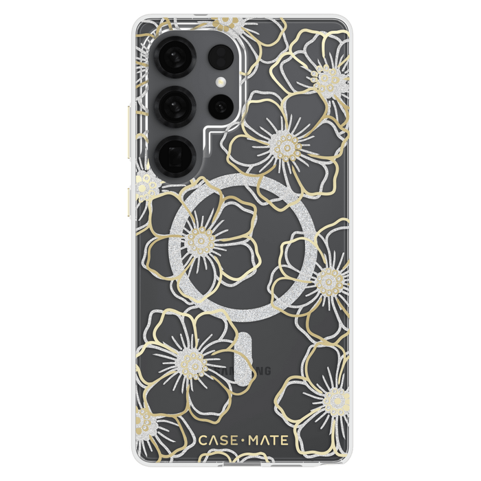 Case-Mate Floral Gems Case with Magnet for Samsung Galaxy S25 Ultra