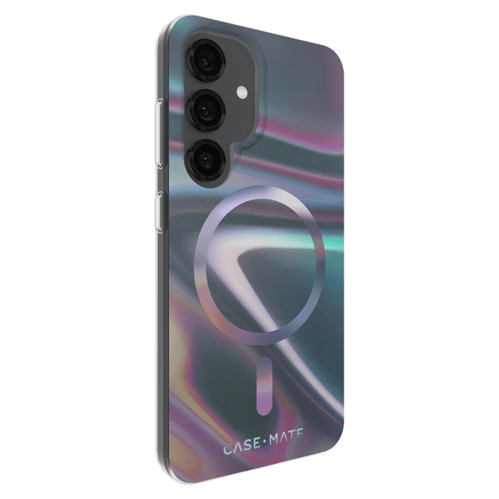 Case-Mate Soap Bubble Case with Magnet for Samsung Galaxy S25 Multi-Color