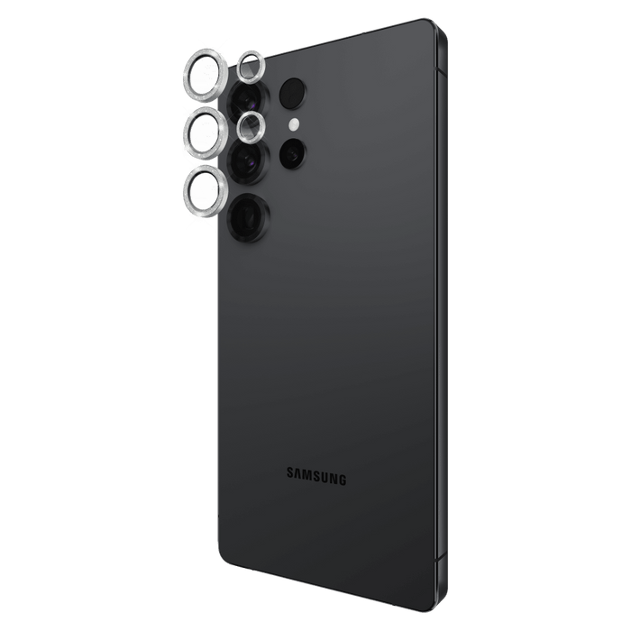Case-Mate Aluminum Ring Camera Lens Glass Protector for Samsung Galaxy S25 Ultra