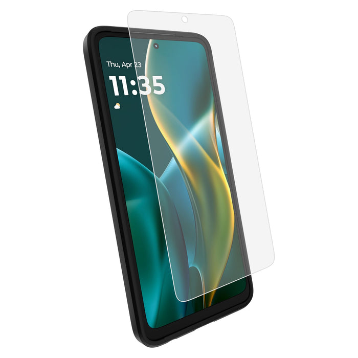 Case-Mate Protection Pack Tough Case and Glass Screen Protector for Motorola Moto G 5G (2025) Black