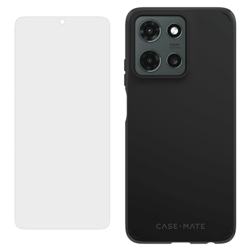 Case-Mate Protection Pack Tough Case and Glass Screen Protector for Motorola Moto G 5G (2025)