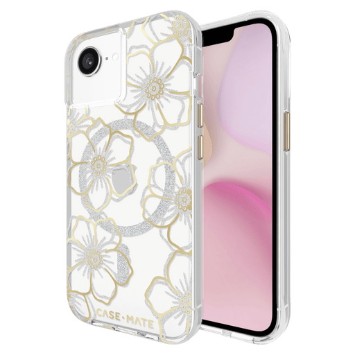 Case-Mate Floral Gems MagSafe Case for Apple iPhone 16e / iPhone 15 / iPhone 14 / iPhone 13