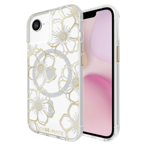 Case-Mate Floral Gems MagSafe Case for Apple iPhone 16e / 15 / 14 / 13