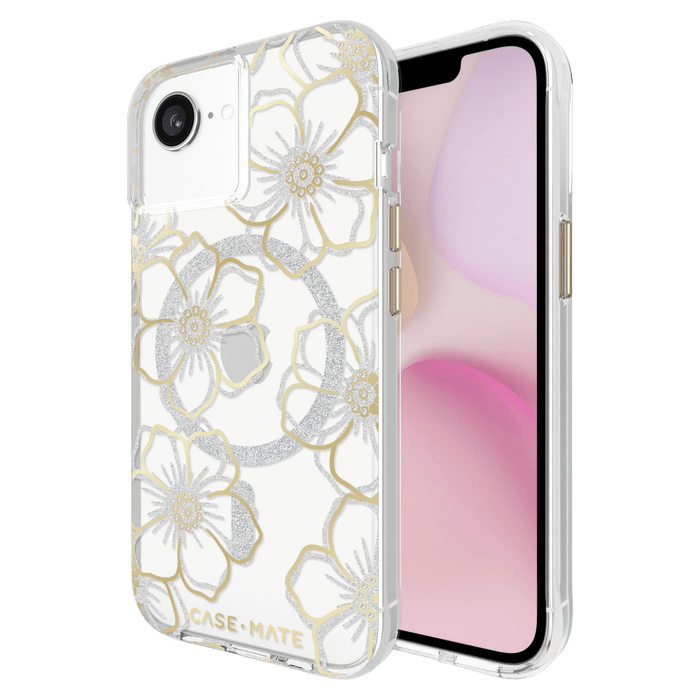 Case-Mate Floral Gems MagSafe Case for Apple iPhone 16e / 15 / 14 / 13