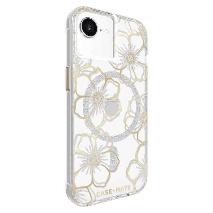 Case-Mate Floral Gems MagSafe Case for Apple iPhone 16e / 15 / 14 / 13