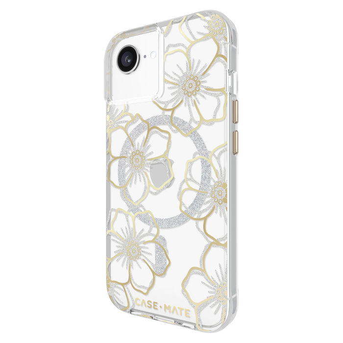 Case-Mate Floral Gems MagSafe Case for Apple iPhone 16e / 15 / 14 / 13
