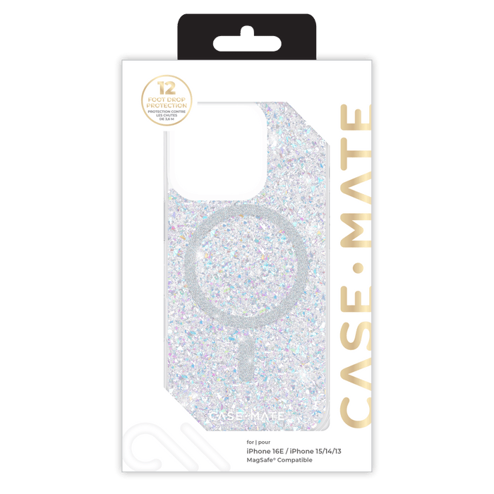 Case-Mate Twinkle MagSafe Case for Apple iPhone 16e / iPhone 15 / iPhone 14 / iPhone 13 Multi-Color