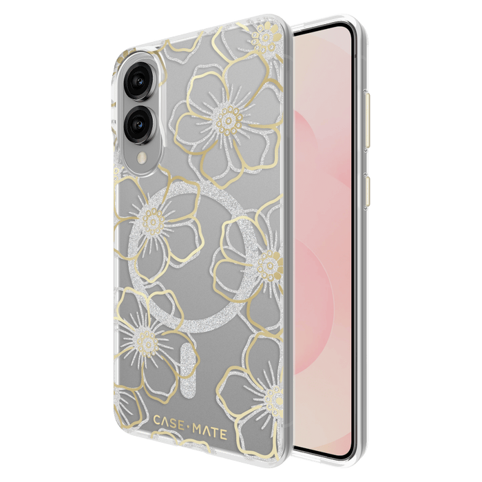 Case-Mate Floral Gems Case with Magnet for Samsung Galaxy S25 Edge