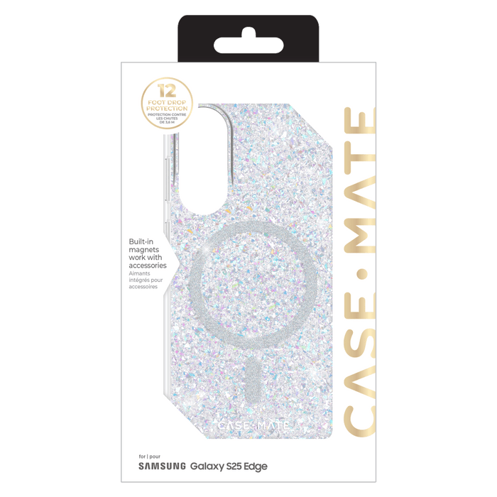 Case-Mate Twinkle Case with Magnet for Samsung Galaxy S25 Edge Multi-Color