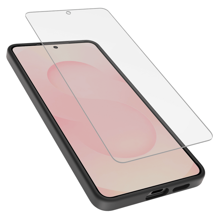 Case-Mate Protection Pack Tough Case and FlexiShield Screen Protector for Samsung Galaxy S25 Edge Black