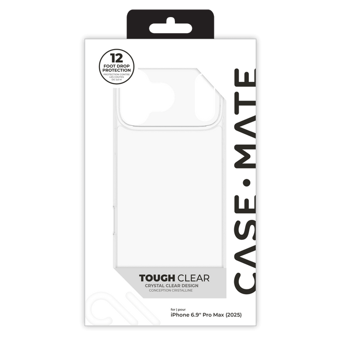 Case-Mate Tough Case for Apple iPhone 17 Pro Max Clear