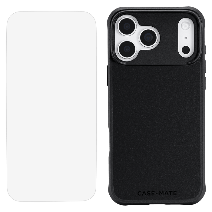 Case-Mate Protection Pack Tough MagSafe Case and Glass Screen Protector for Apple iPhone 17 Pro Max