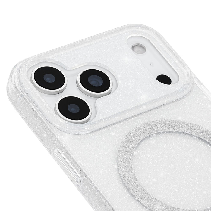 Case-Mate Sheer Twinkle MagSafe Case for Apple iPhone 17 Pro Max Silver