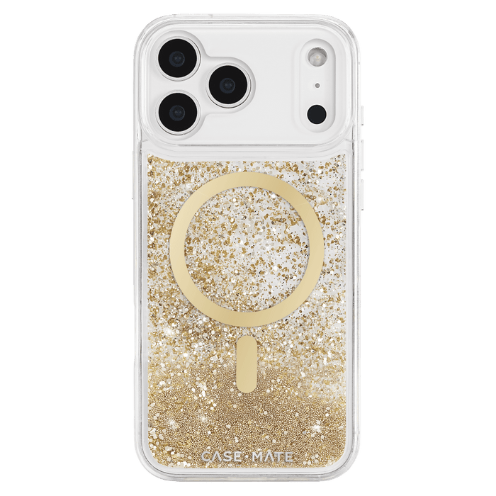 Case-Mate Waterfall MagSafe Case for Apple iPhone 17 Pro Max Gold