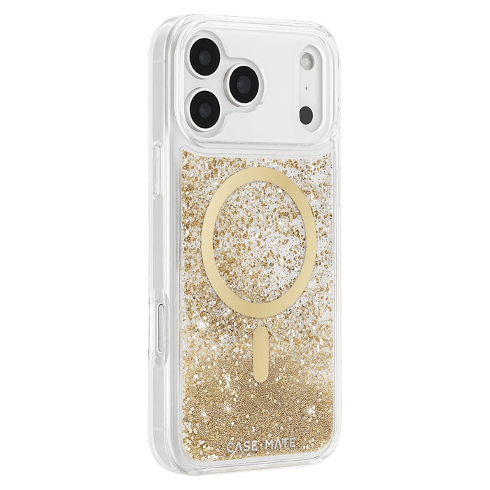 Case-Mate Waterfall MagSafe Case for Apple iPhone 17 Pro Max Gold