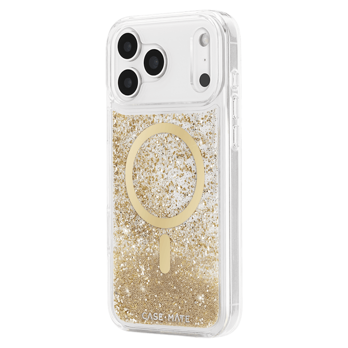 Case-Mate Waterfall MagSafe Case for Apple iPhone 17 Pro Max Gold