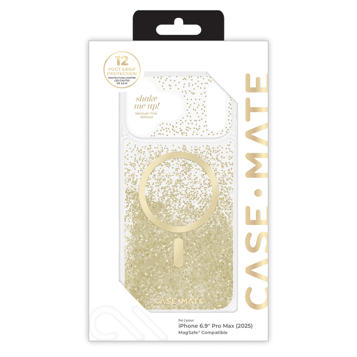 Case-Mate Waterfall MagSafe Case for Apple iPhone 17 Pro Max Gold