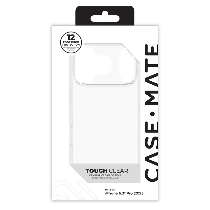 Case-Mate Tough Case for Apple iPhone 17 Pro Clear